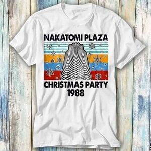 Nakatomi Plaza Christmas Party Die Hard Movie Holiday Graphic Fan T-Shirt